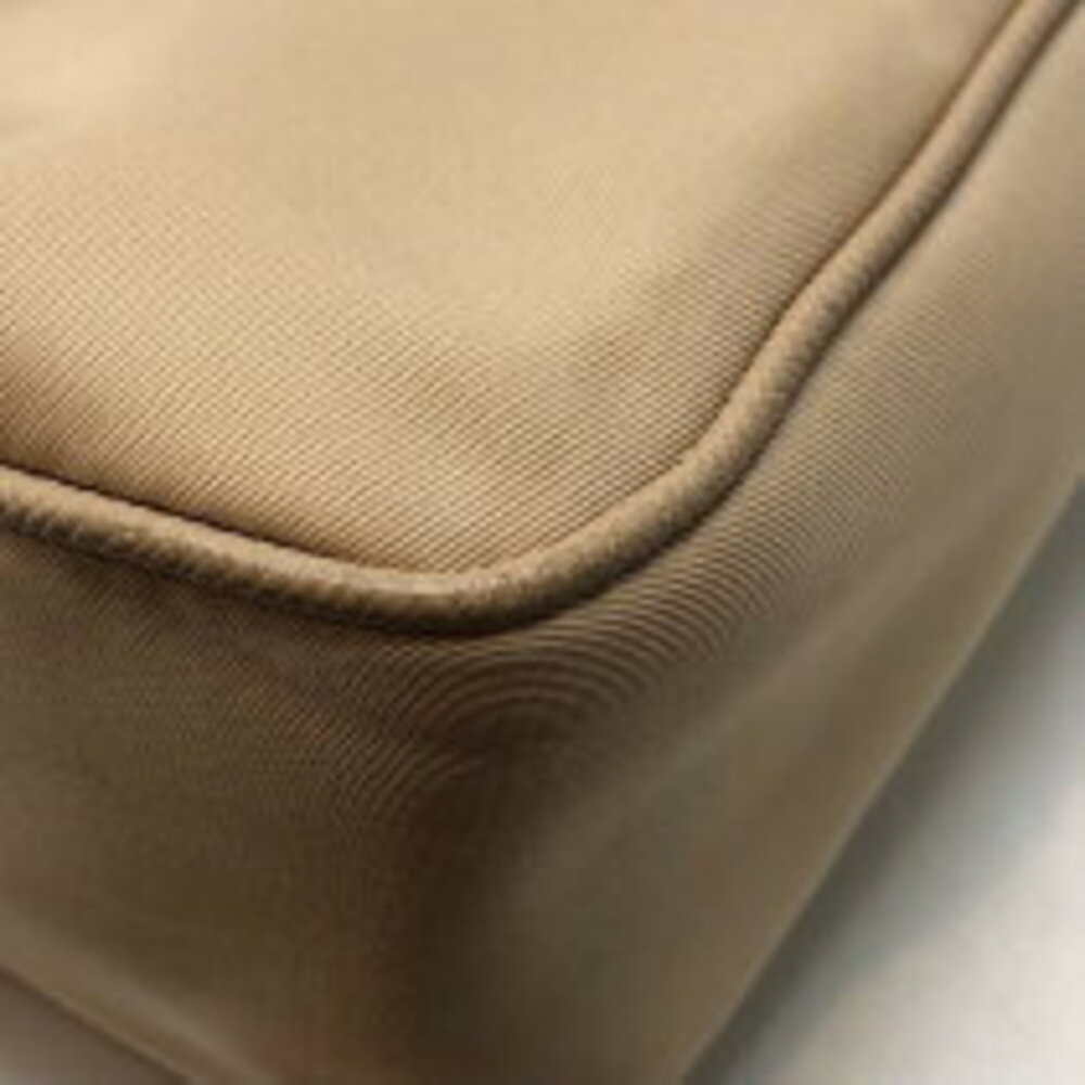 Prada Bag Saffiano Chain Tan Shoulder ReEdition Leather 2005 - Picture 7 of 11